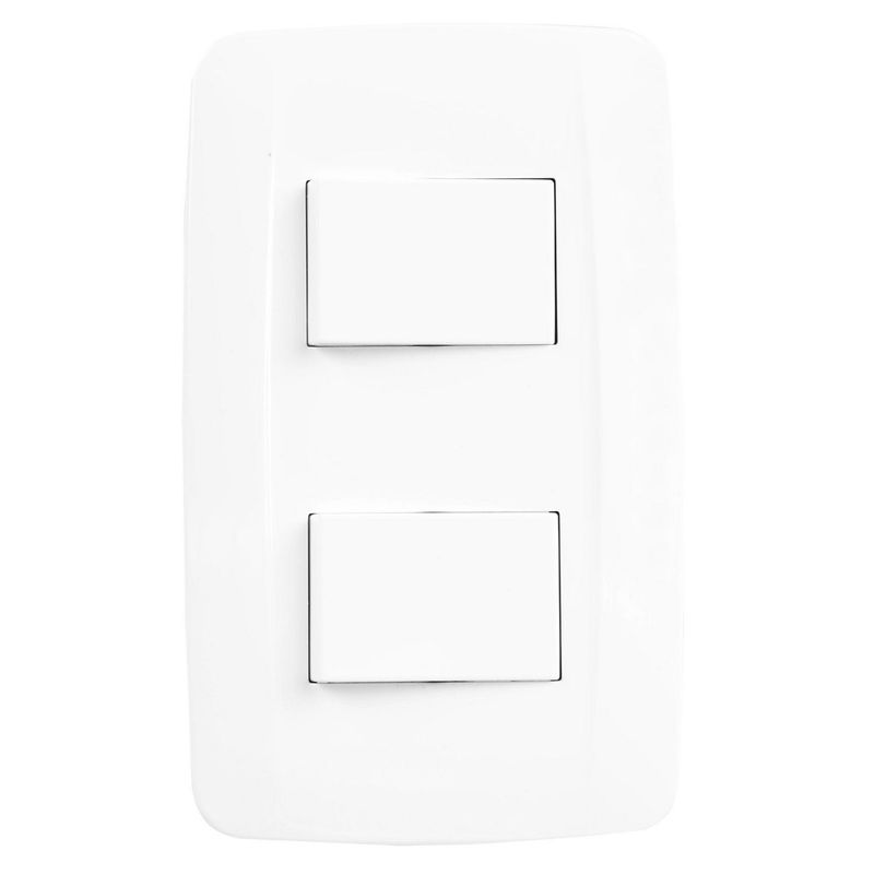 KARSON - Interruptor Doble Karson Primmus Blanco