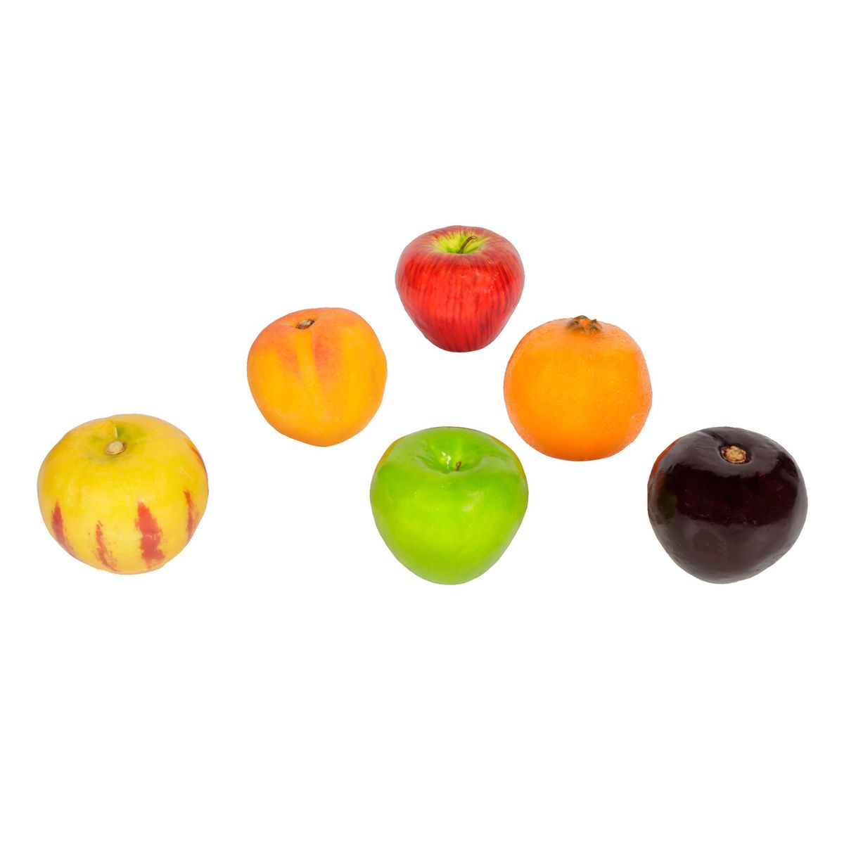 RAPALLO - Set de 6 Frutas Decorativas Poliestireno