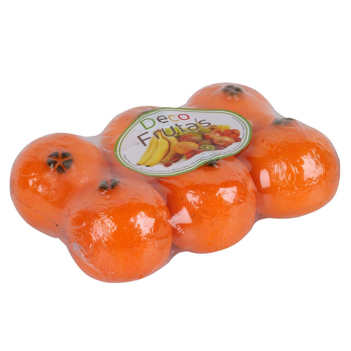 RAPALLO - Naranjas decorativas x 6 piezas