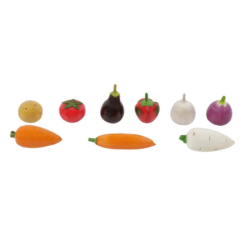 RAPALLO - Set de 9 Verduras Decorativas Poliestireno