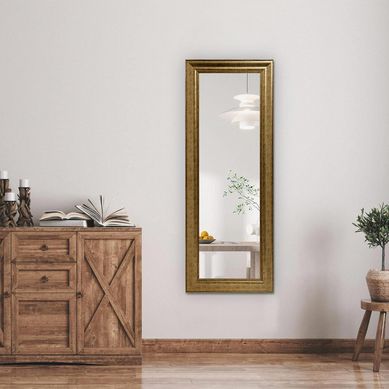 Espejo Decorativo Rectangular Dorado 60x160cm