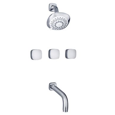 Mezcladora de Ducha Tina Glamour 