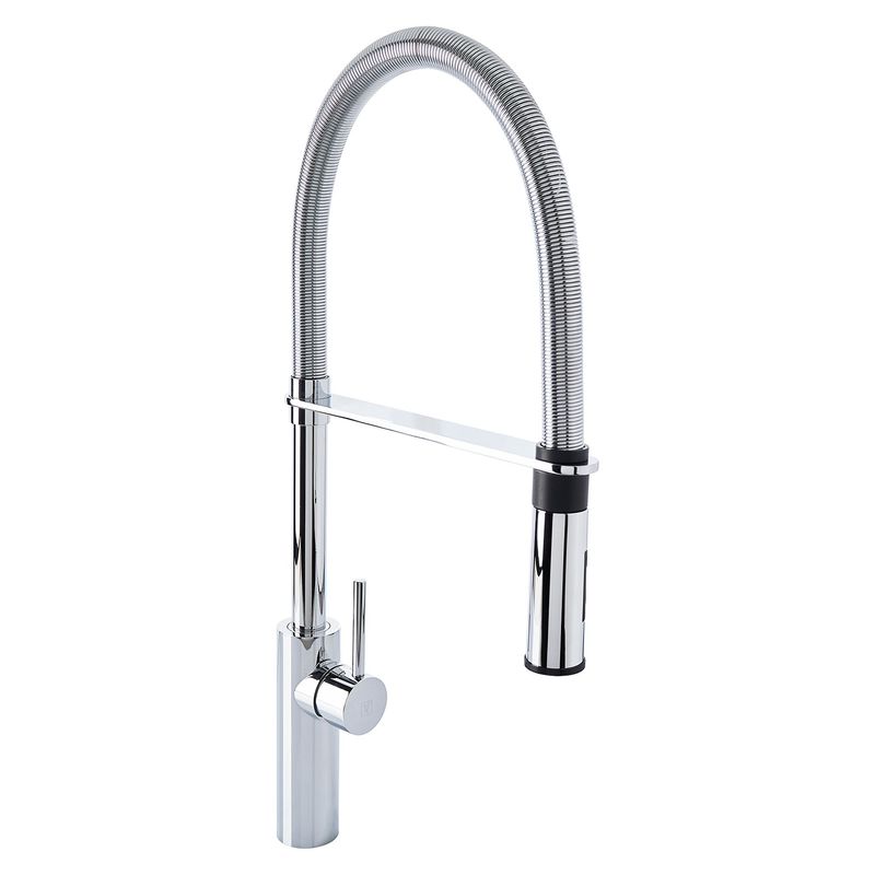 VAINSA - Mezcladora Monocomando para Lavadero Minimalista Lever