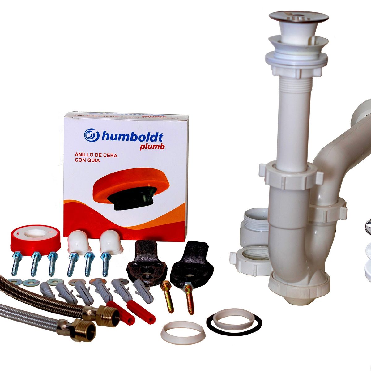 HUMBOLDT - Kit de Accesorios 1/2 Baño Estándar