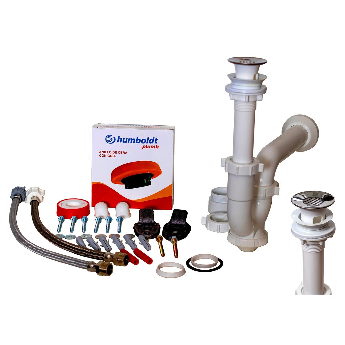 HUMBOLDT - Kit de Accesorios 1/2 Baño Estándar