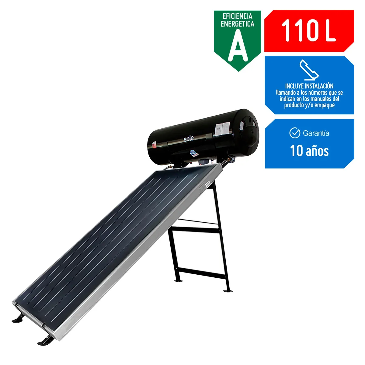 SOLE - Terma Solar 1500W 110L