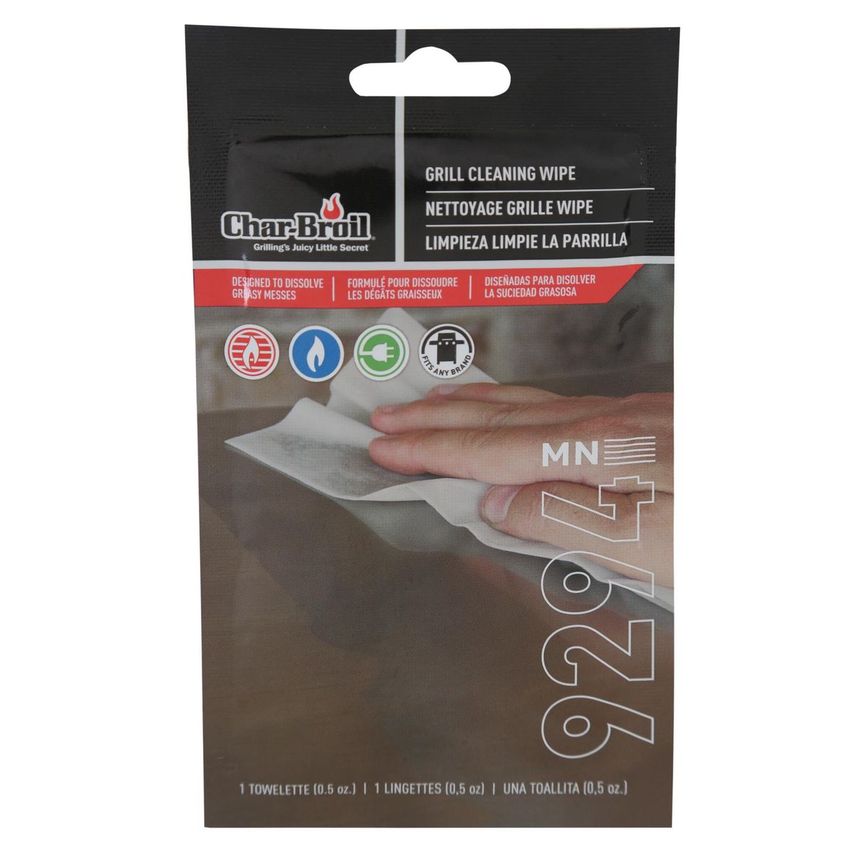 CHAR BROIL - Wipes para limpiar parrilla