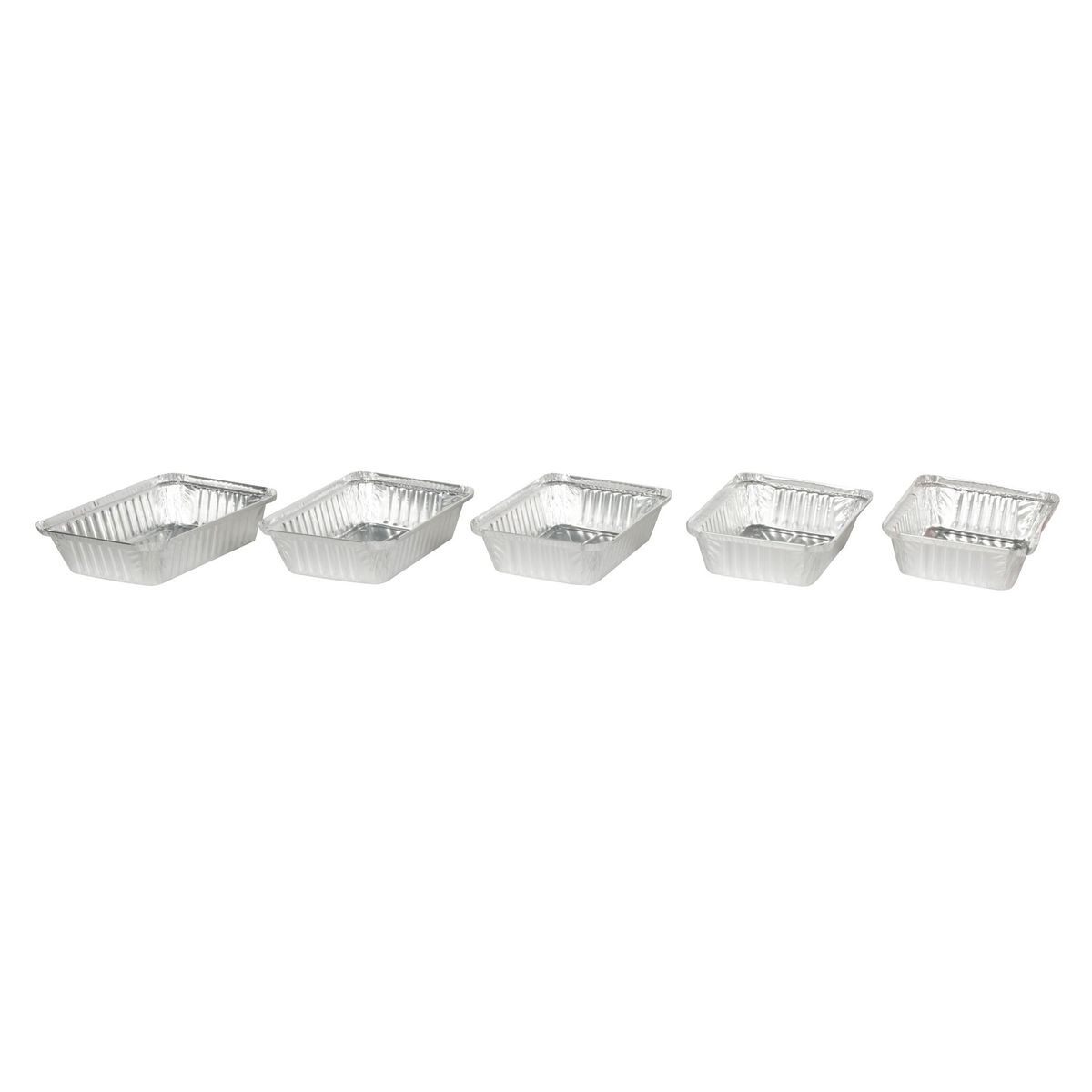 CHAR BROIL - Bandejitas de aluminio 25x15cm