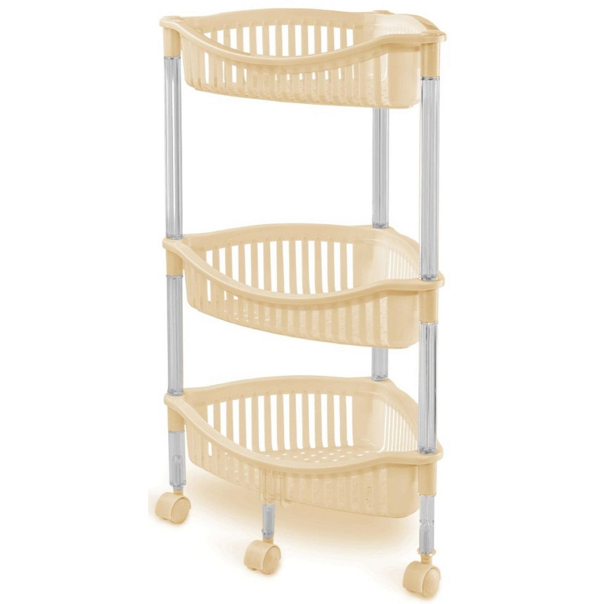 REYPLAST - Organizador Reyplast Kristal x3 Almendra