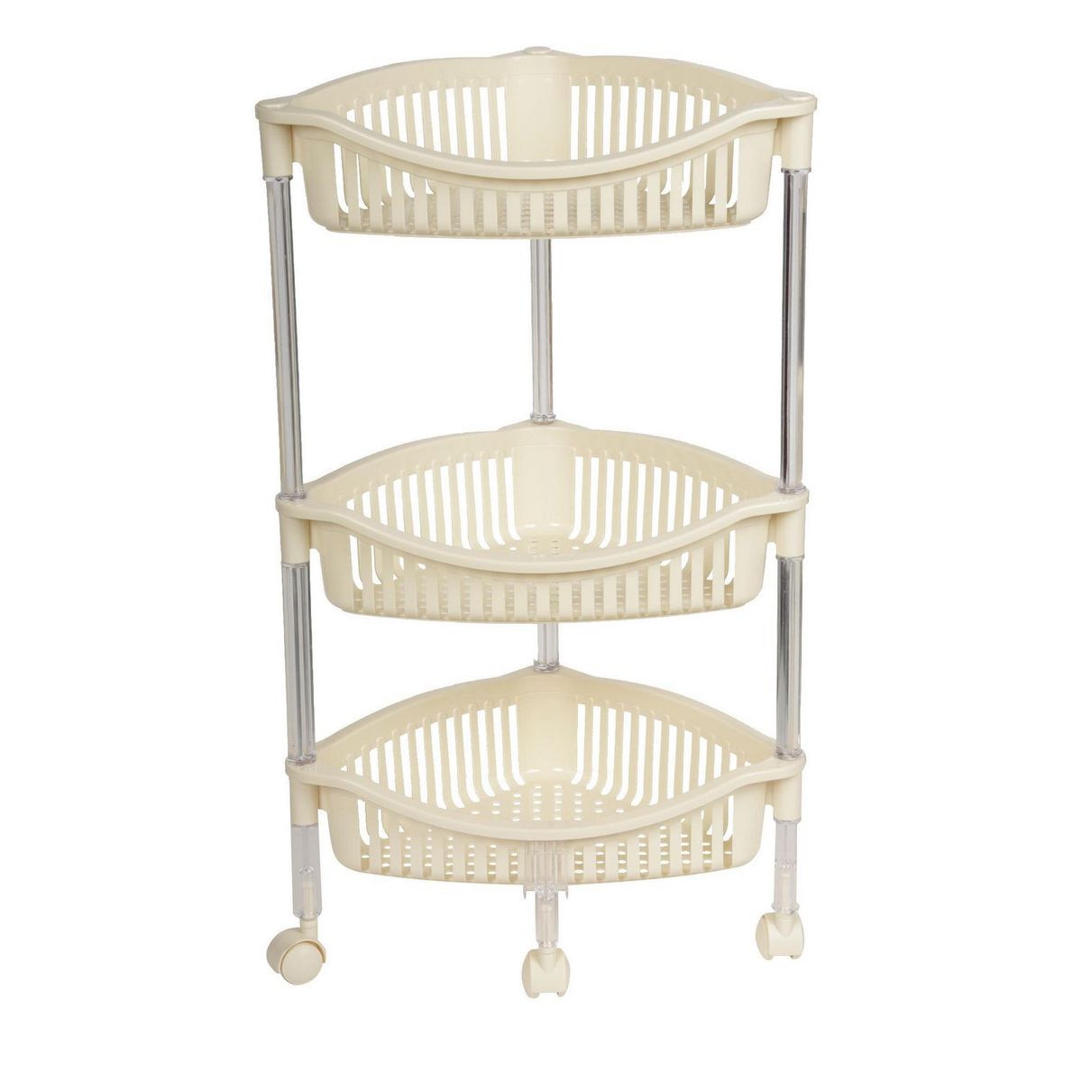 REYPLAST - Organizador Reyplast Kristal x3 Almendra