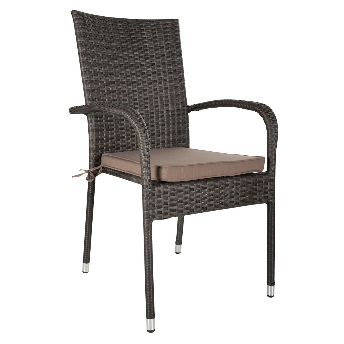 JUST HOME COLLECTION - Silla Porto de Ratán con Cojín