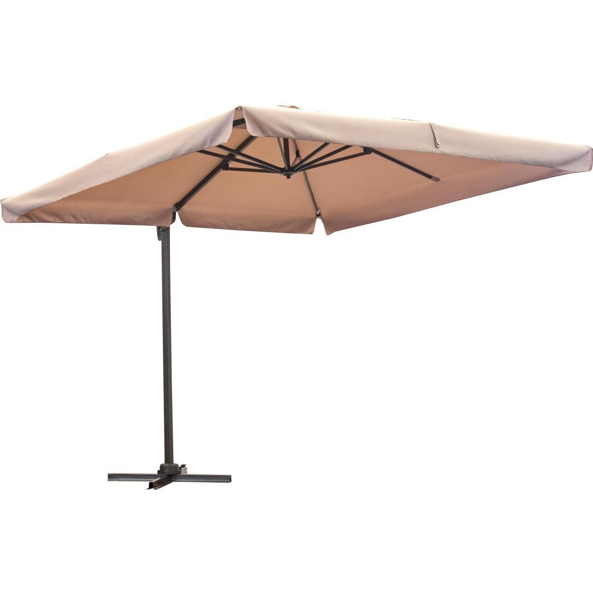 JUST HOME COLLECTION - Sombrilla Lateral para Terraza Natural 3m 50UV