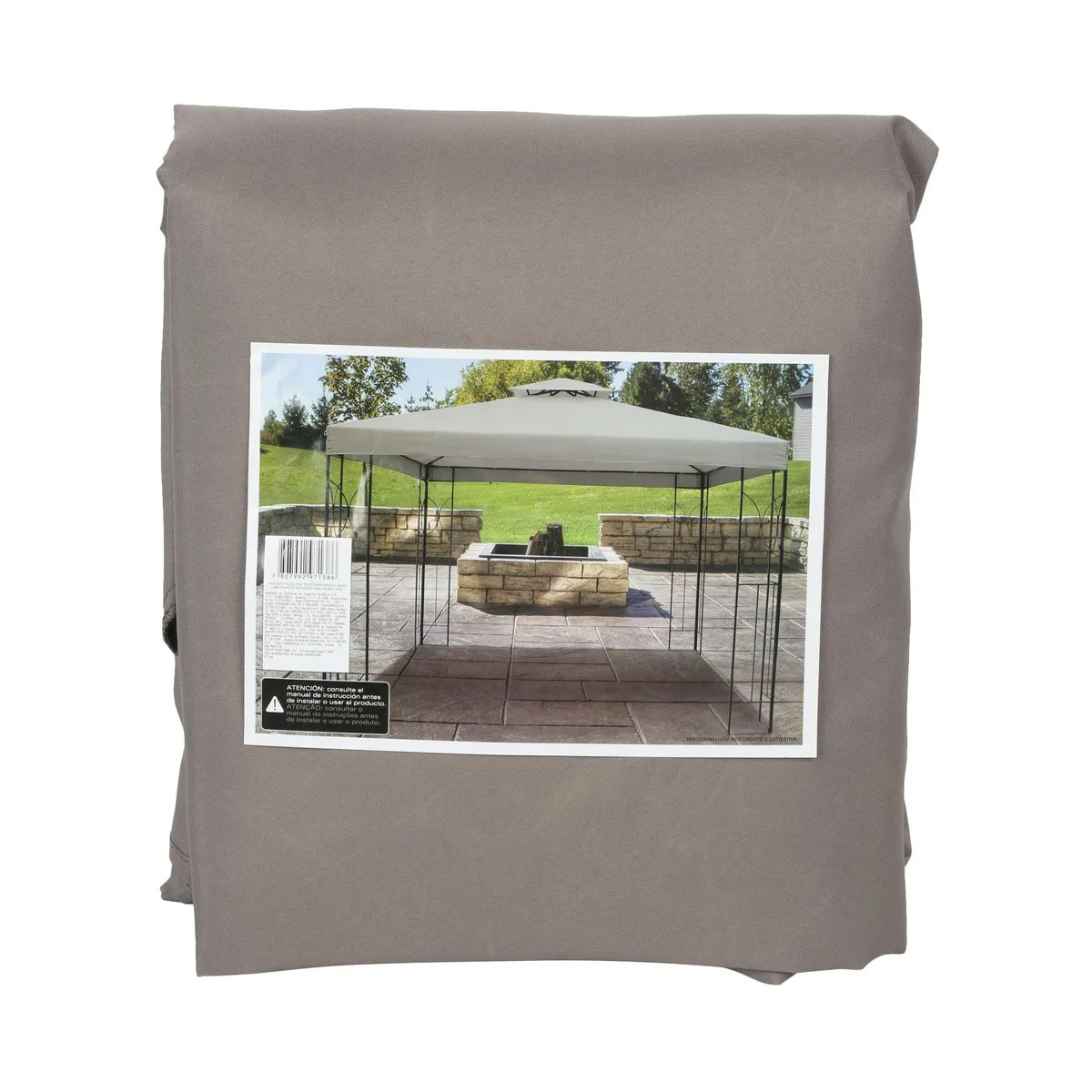 JUST HOME COLLECTION - Repuesto de Tela para Pérgola Taupe 3x3m