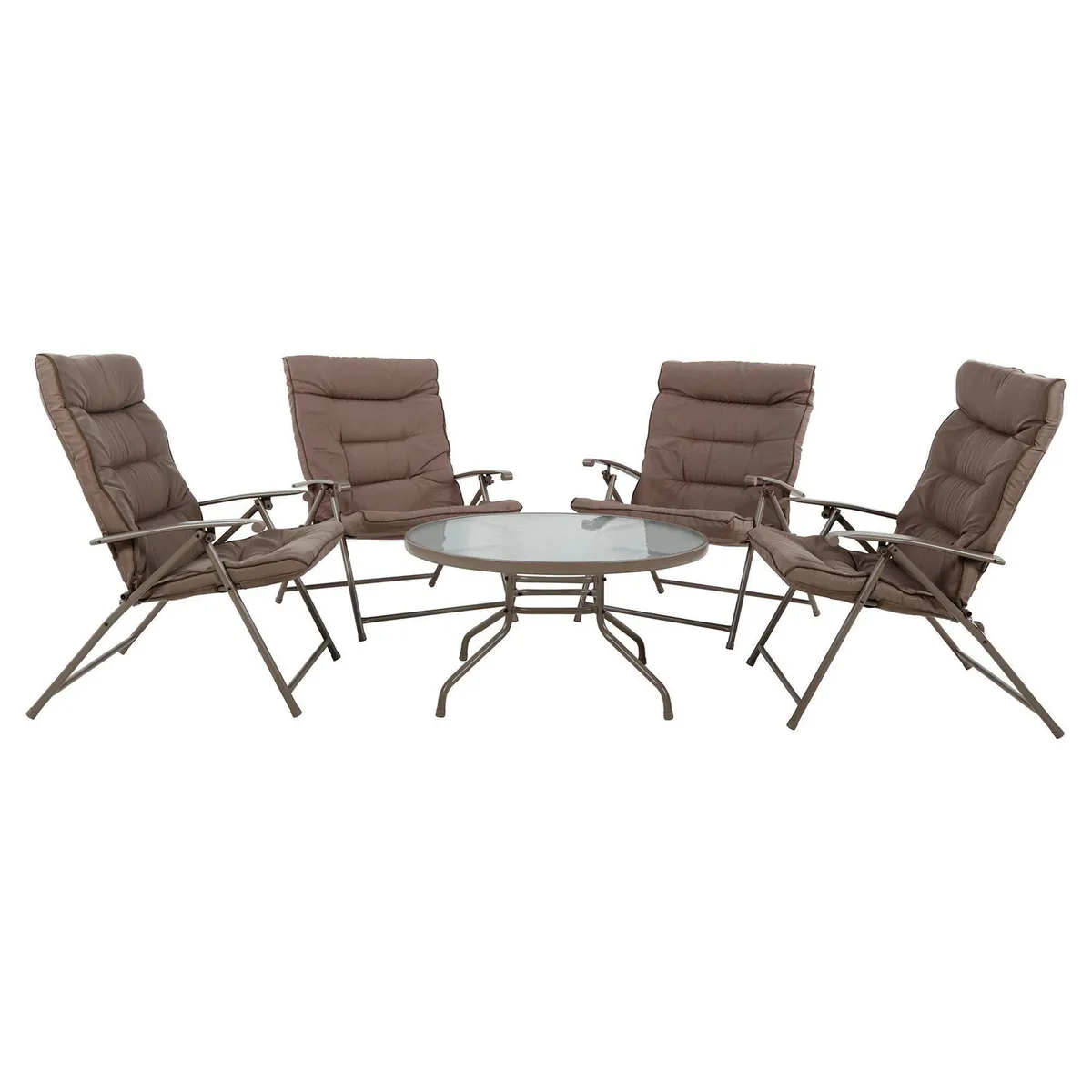 JUST HOME COLLECTION - Juego de Living de Terraza 4 Personas Sao Paulo