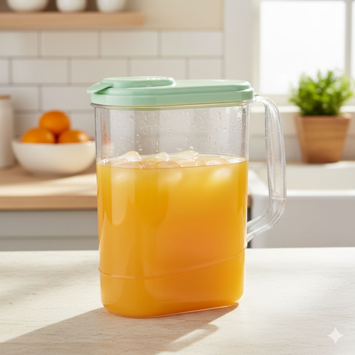 REYPLAST - Jarra Plástico Transparente 2.5 Litros