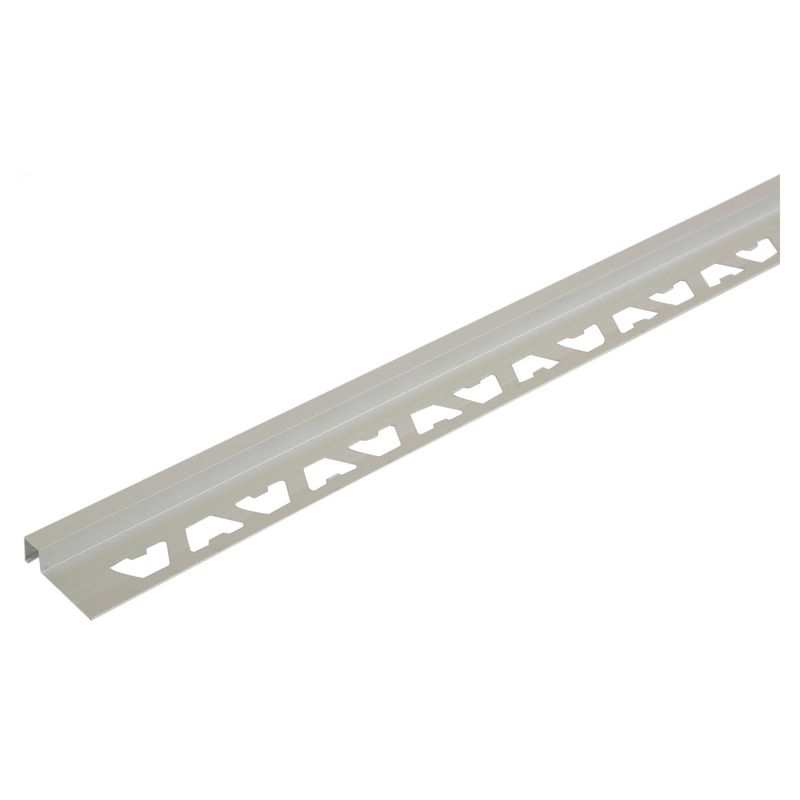 ARCANSAS - Perfil para Revestimiento Aluminio Satinado Plata