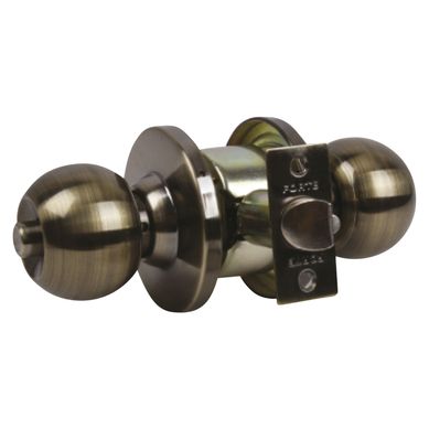 Cerradura de Pomo Dormitorio Bronce Cantol