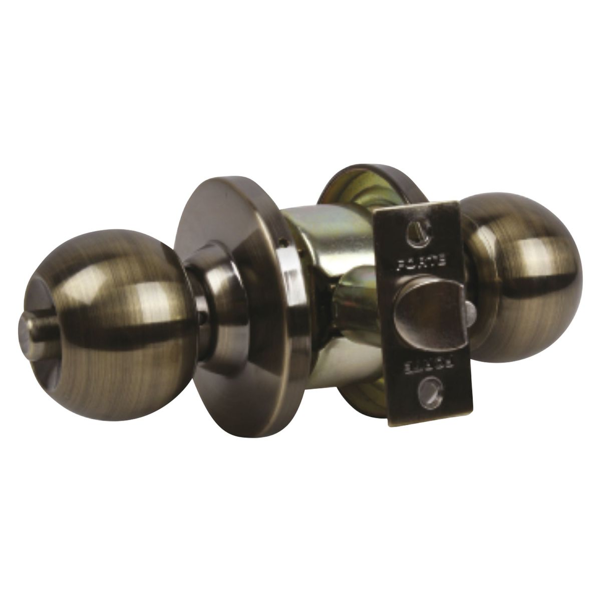 FORTE - Cerradura de Pomo Dormitorio Bronce