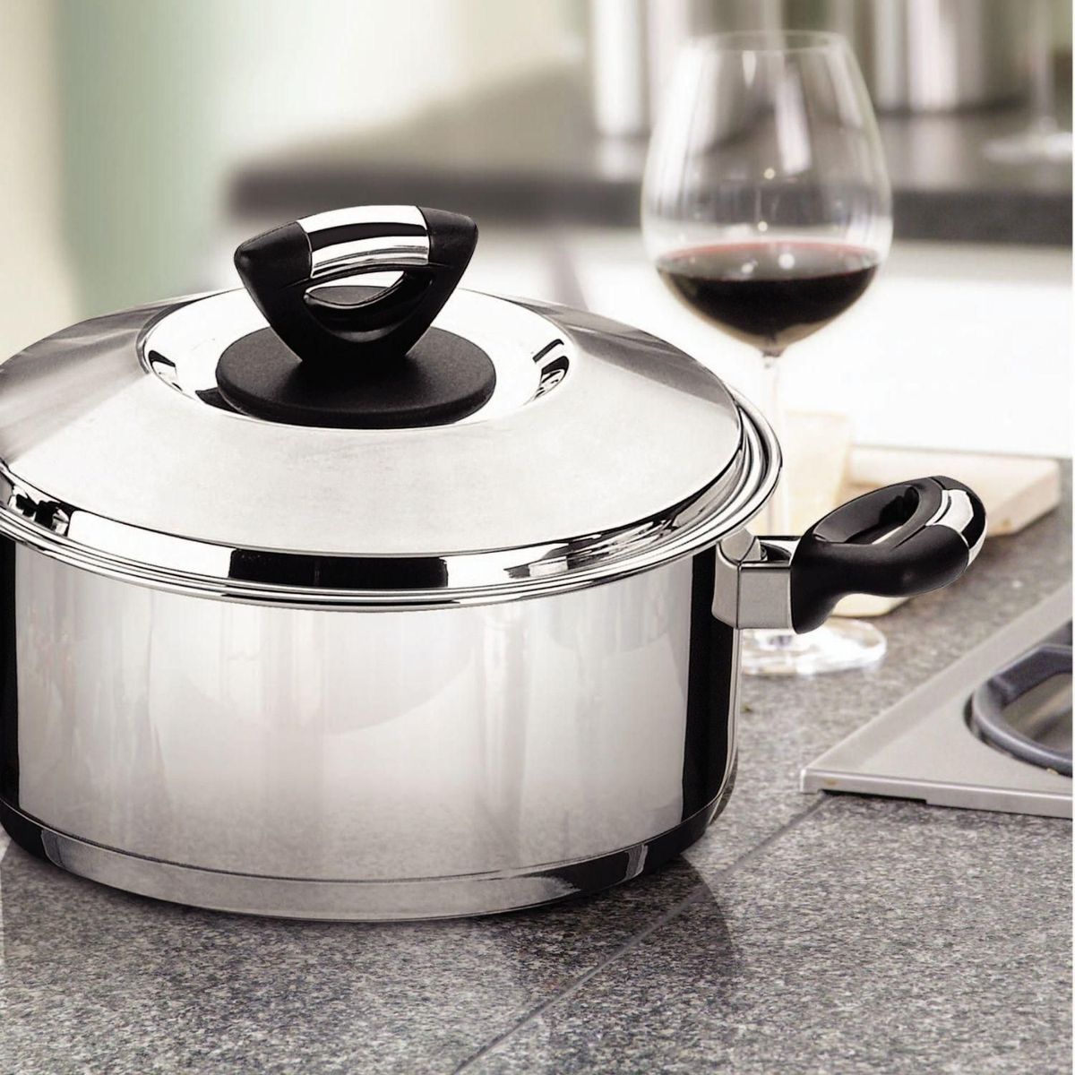 TRAMONTINA - Juego de Ollas Inox Solar 11 Piezas