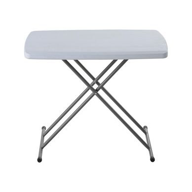 Mesa plegable 76x50x32cm Blanco