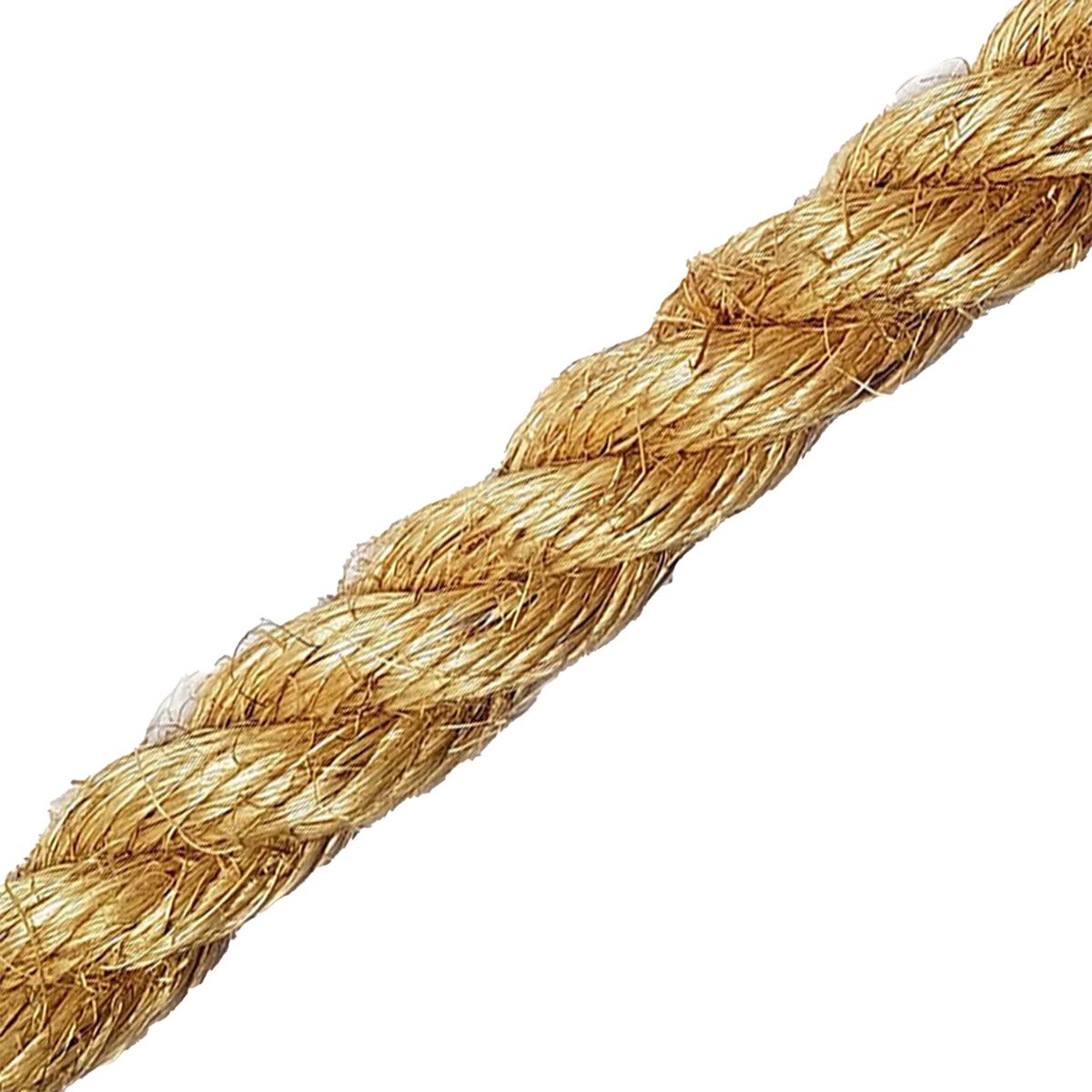 GENERICO - Soga de Sisal de 1/4" por Metro Lineal