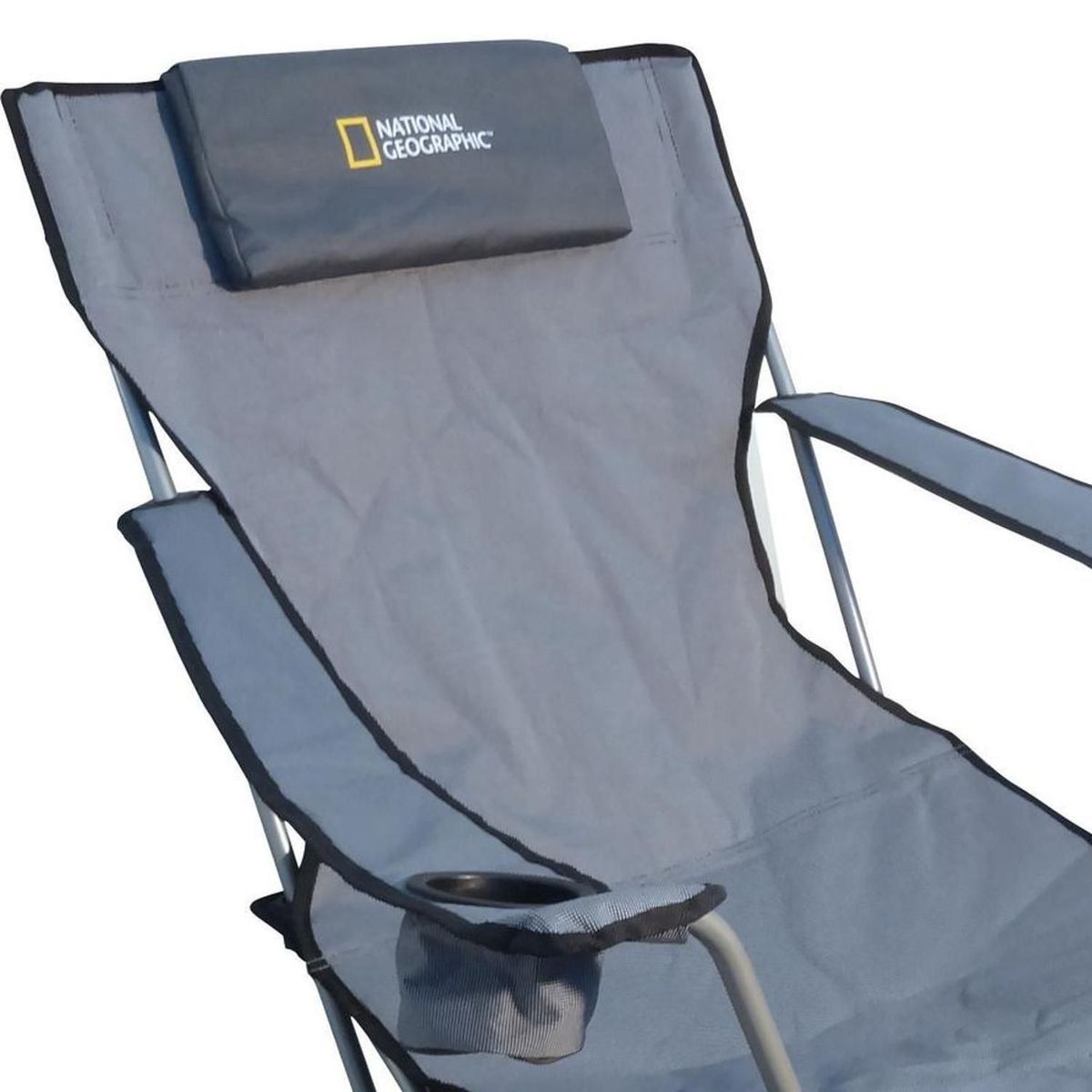 NATIONAL GEOGRAPHIC - Silla plegable con reposapies - National Geographic