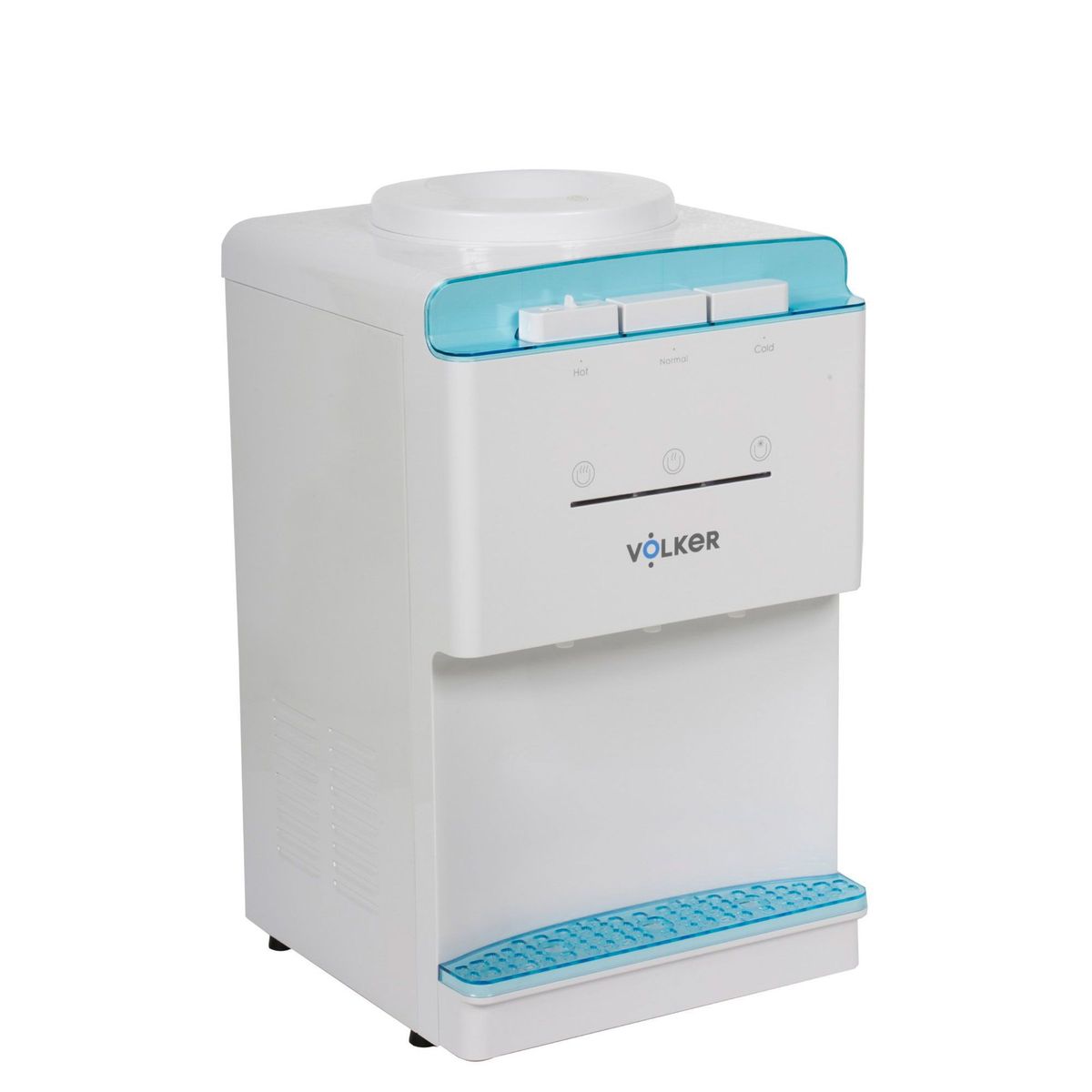 VOLKER - Dispensador de Agua Eléctrico Volker 2 Lt de Mesa BDT1187 Blanco