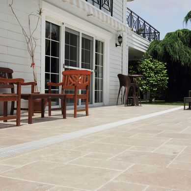 Piedra Travertino Beige 60x41cm 0.74m2