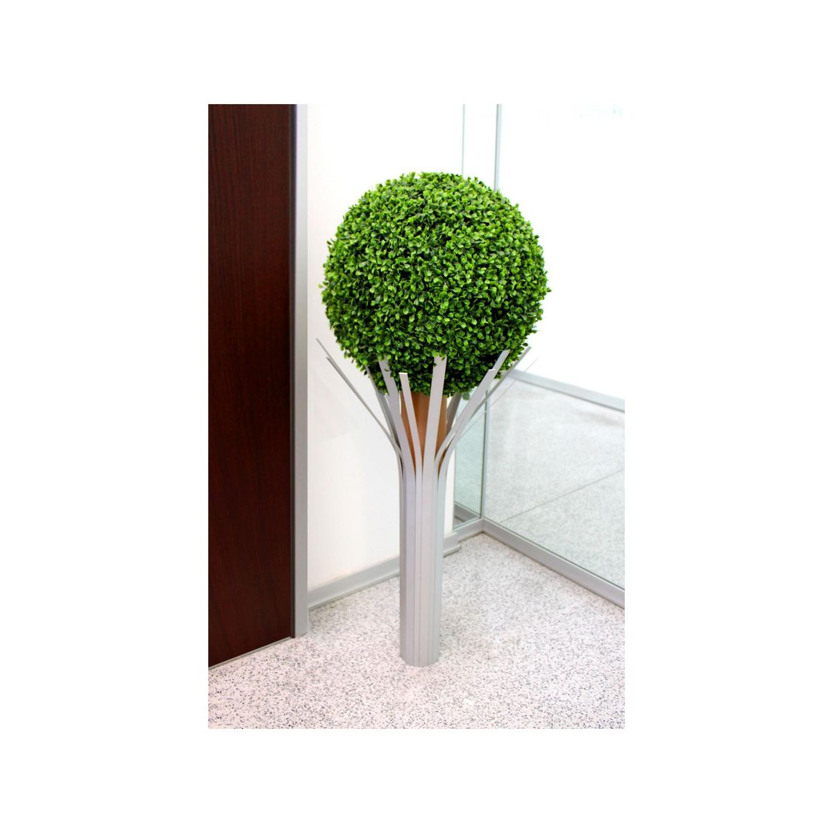 ARCANSAS - Ángulo Plano Aluminio Plata Mate 20 mm. x 1 m.