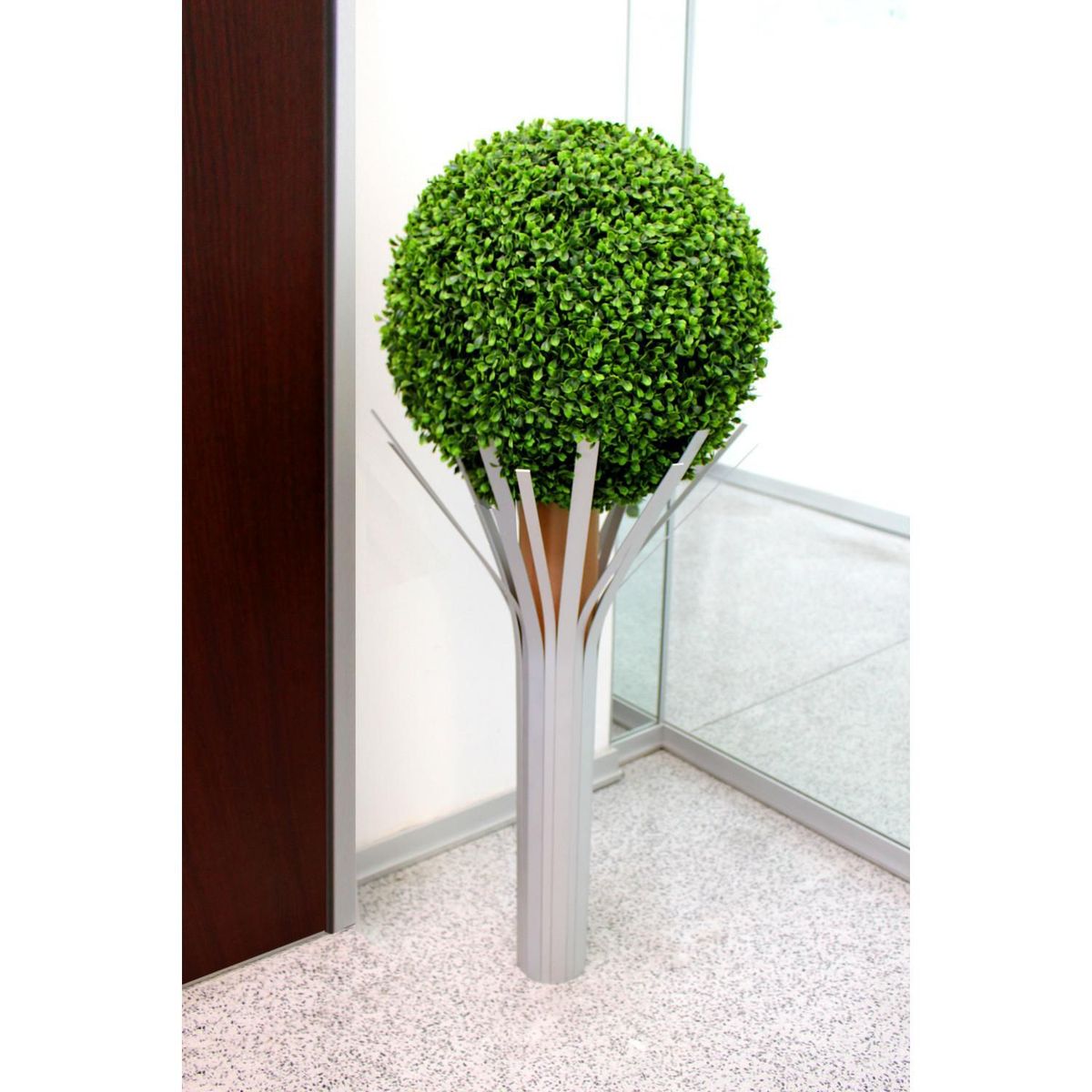 ARCANSAS - Ángulo Plano Aluminio Plata Mate 30 mm. x 1 m.