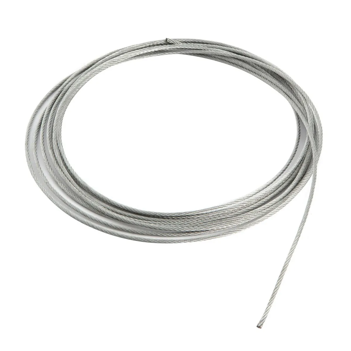 FIXSER - Cable de Acero Galvanizado 6x7 + FC 1/8