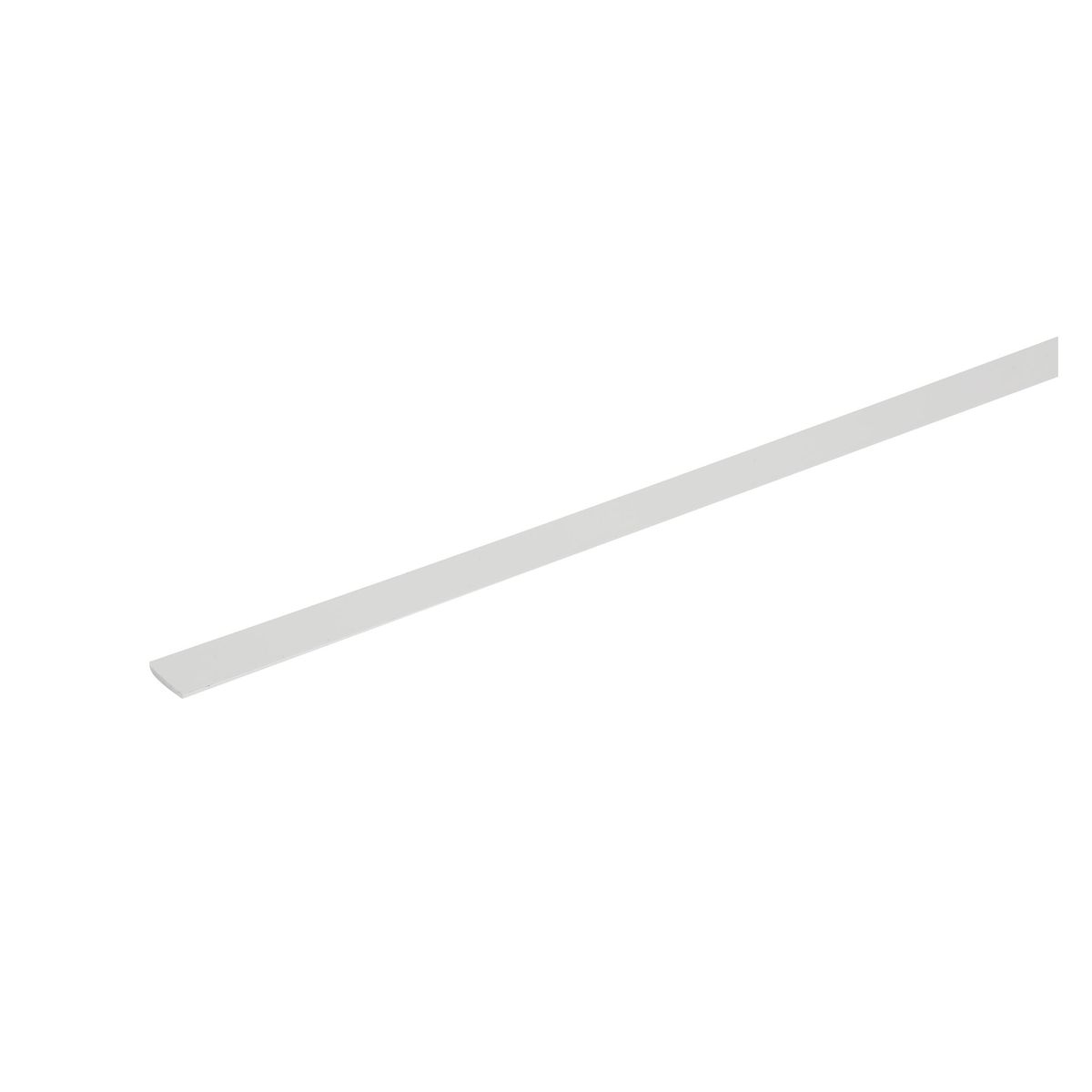 ARCANSAS - Ángulo Plano Aluminio Blanco 25x2 x 1 m.