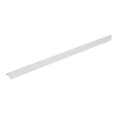 ngulo L Aluminio Blanco 30x15 x 1 m.