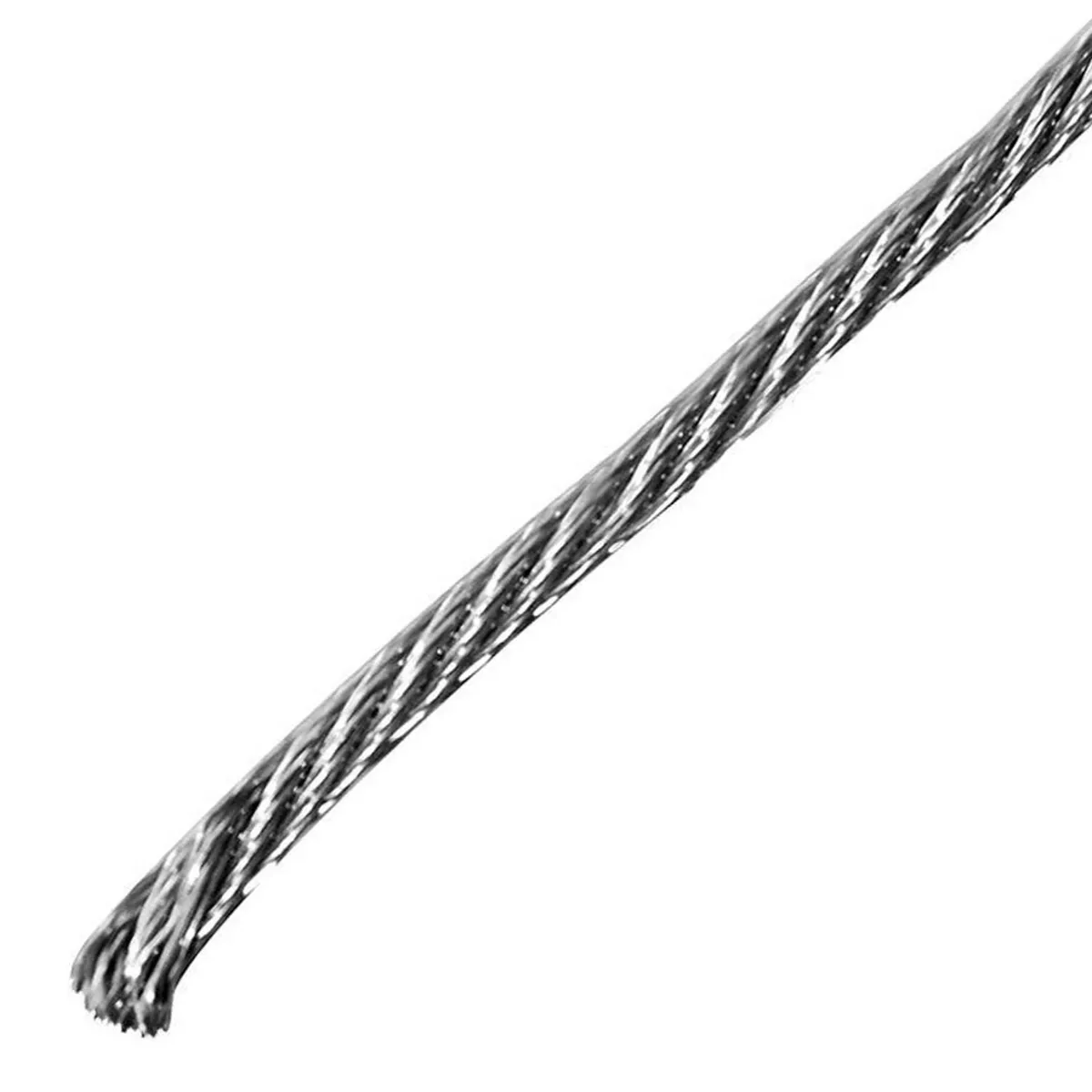 FIXSER - Cable de Acero Galvanizado 6x7 + FC 3/16