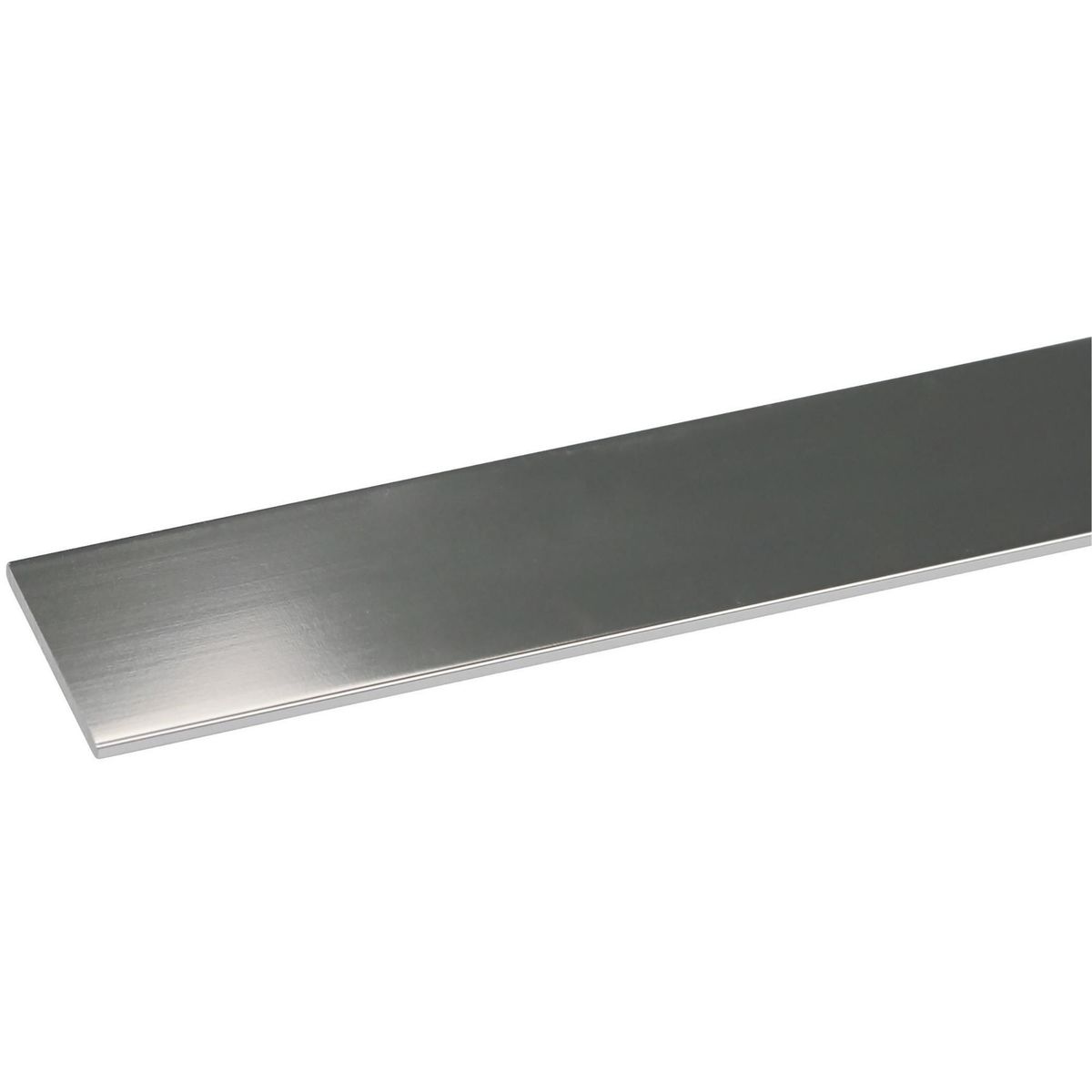 ARCANSAS - Ángulo Plano Aluminio Plata Mate 30 mm. x 1 m.