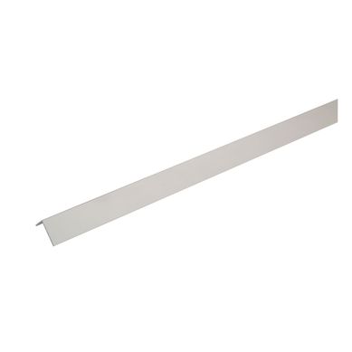 ngulo L Aluminio Plata 25x15 x 1 m.