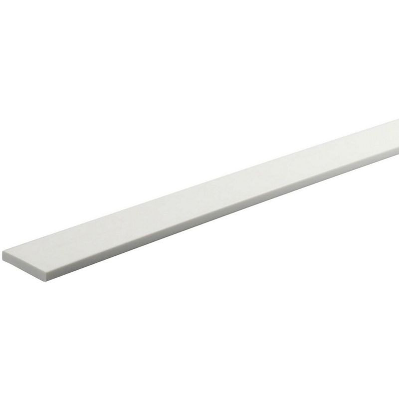 ARCANSAS - Ángulo Plano PVC Blanco 13x3 x 1 m.