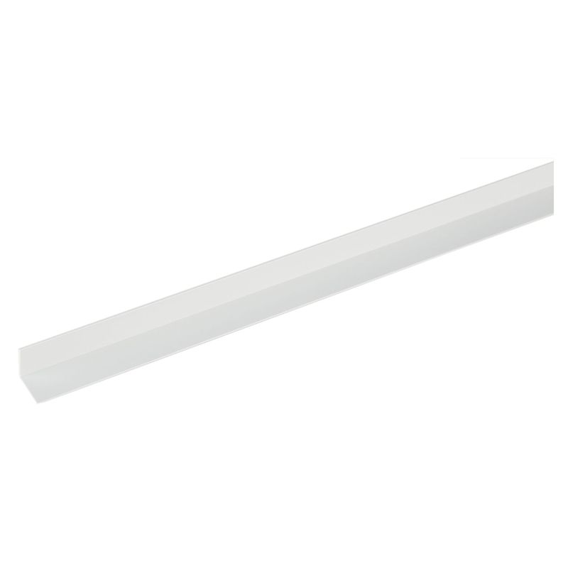 ARCANSAS - Ángulo PVC Blanco 20x20 x 1 m.