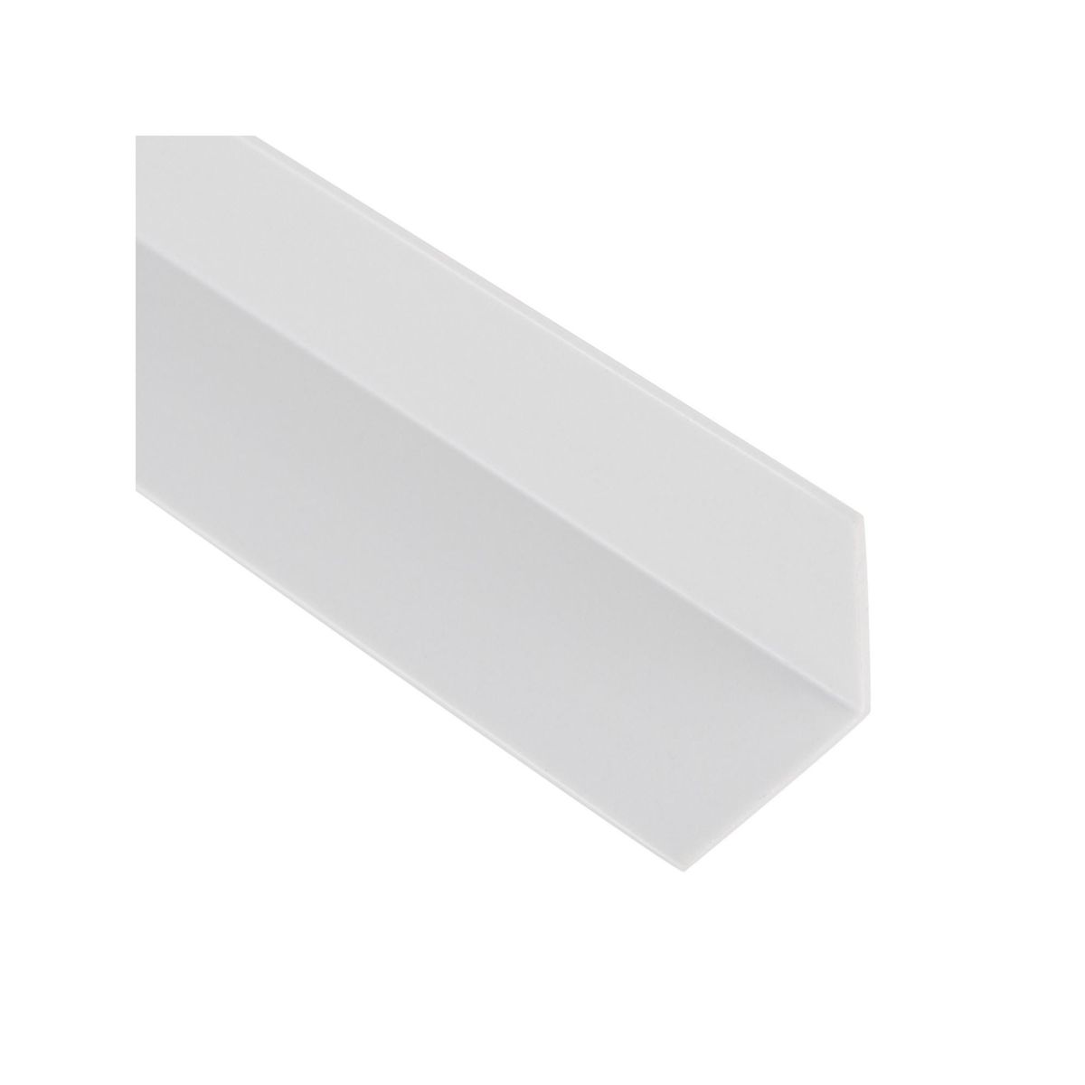 ARCANSAS - Ángulo PVC Blanco 20x20 x 1 m.