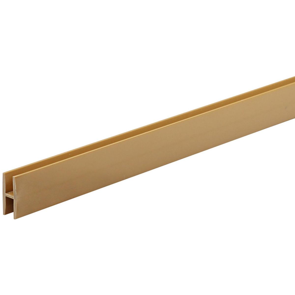 ARCANSAS - Perfil Cantonera H PVC Haya x 1 m.