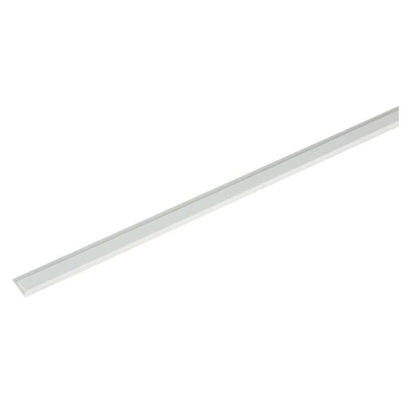 ARCANSAS - Ángulo U PVC Blanco x 1 m.