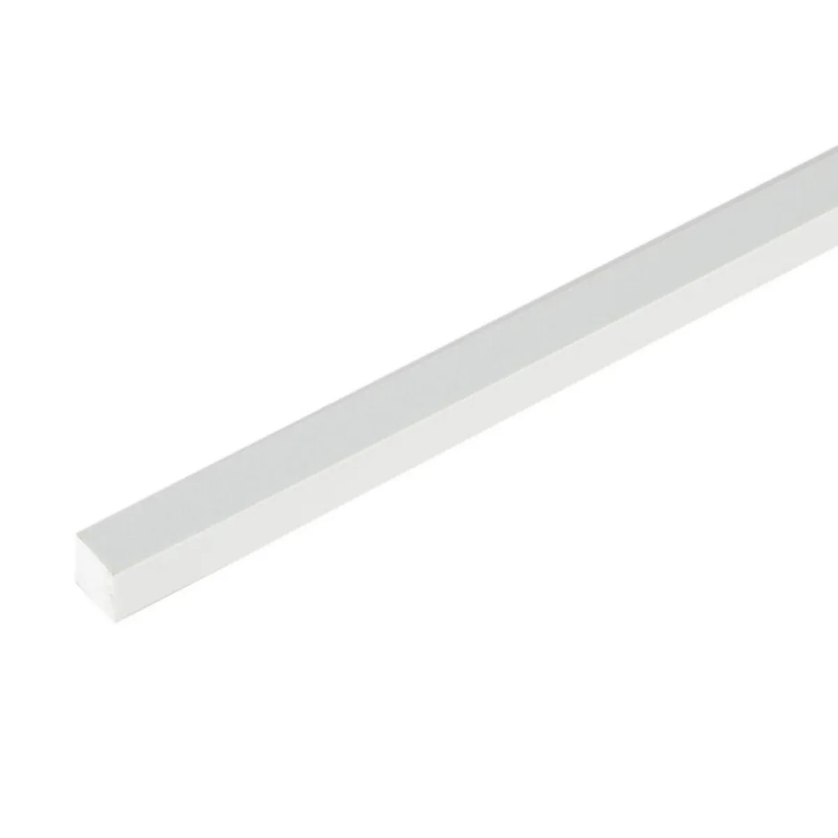 Barra Cuadrada PVC Blanca 12 mm. x 1 m. ARCANSAS | falabella.com