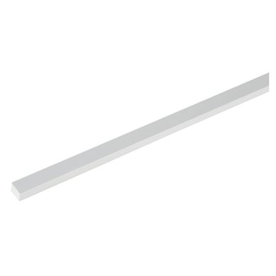 Barra Redonda PVC Blanca 10x15 x 1 m.
