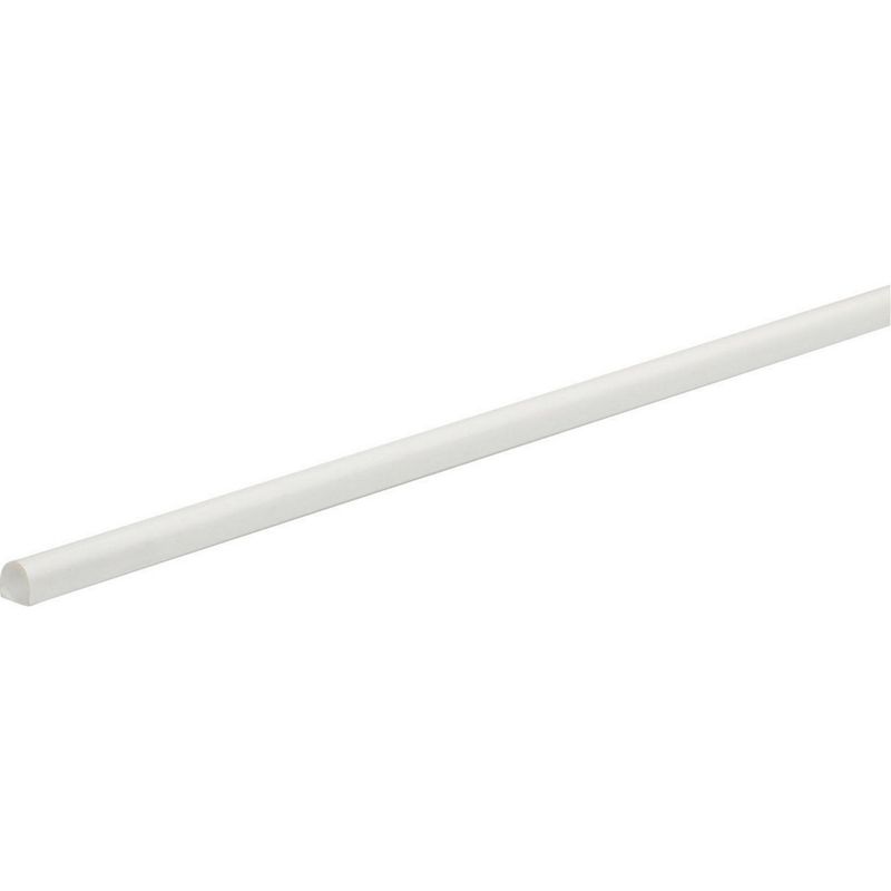 ARCANSAS - Perfil Cantonera Medialuna PVC 4x4 mm. x 1 m.