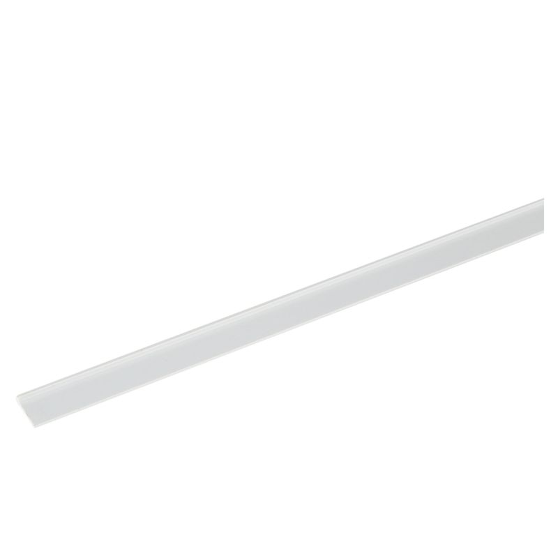 ARCANSAS - Ángulo J PVC Blanco 15x13 x 1 m.