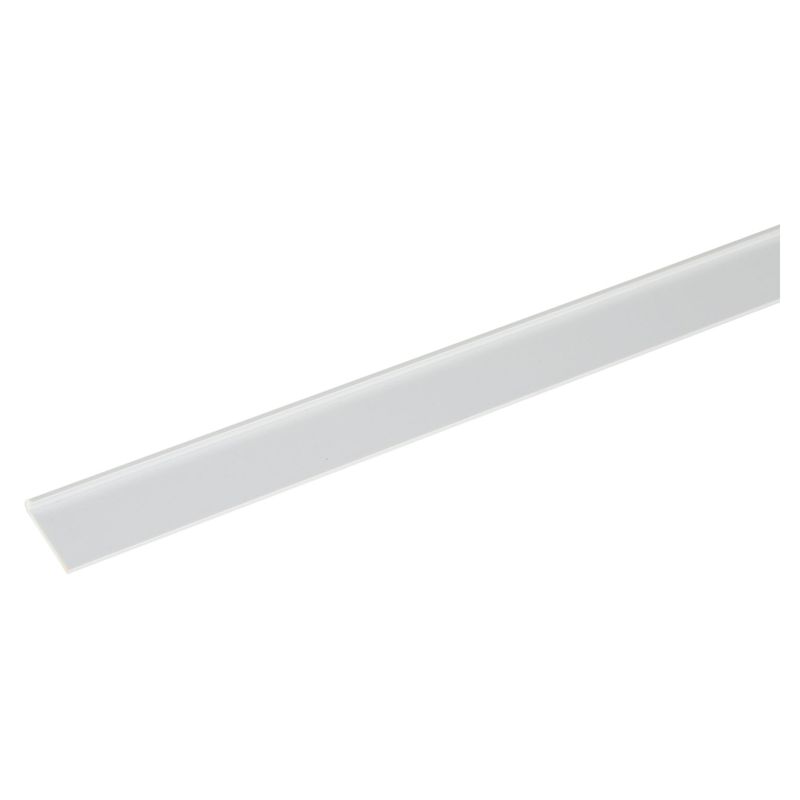 ARCANSAS - Ángulo J PVC Blanco 25x23 x 1 m.