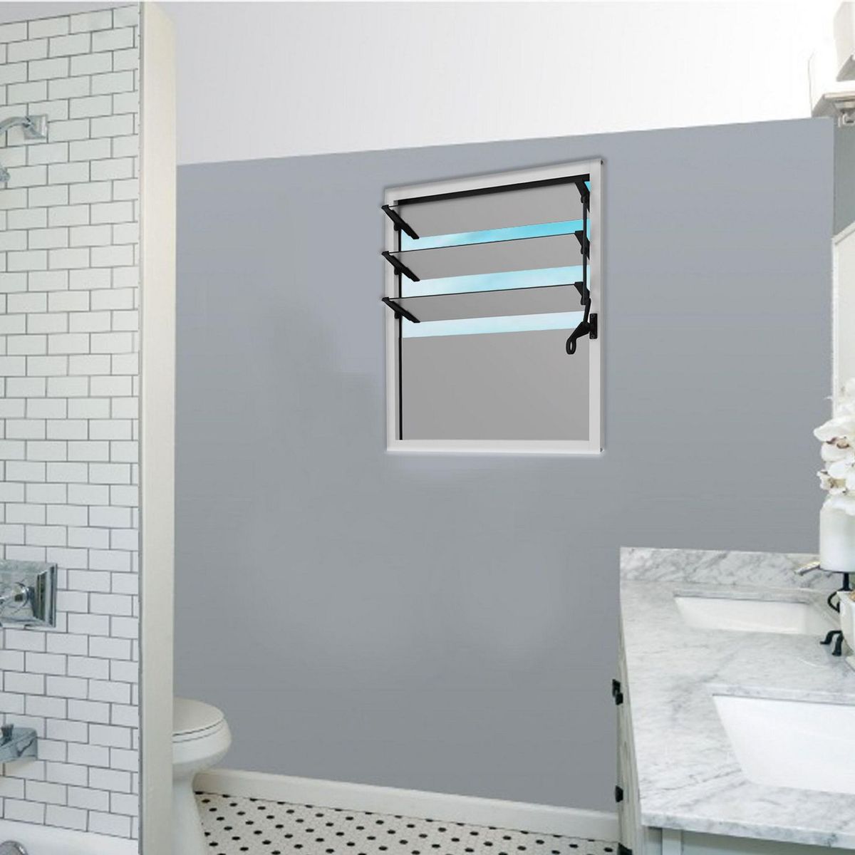 WINTEC - Rejilla Ventilación de Aluminio 46x55