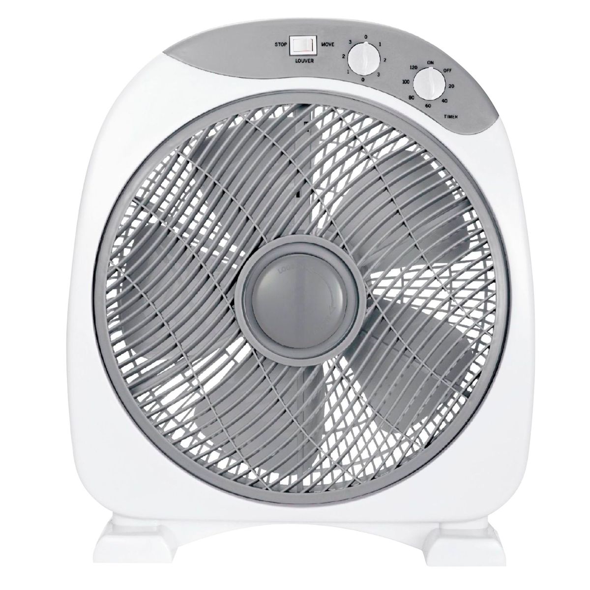 RECCO - Ventilador De Piso 12" Plástico 3 Velocidades 45W Recco Blanco
