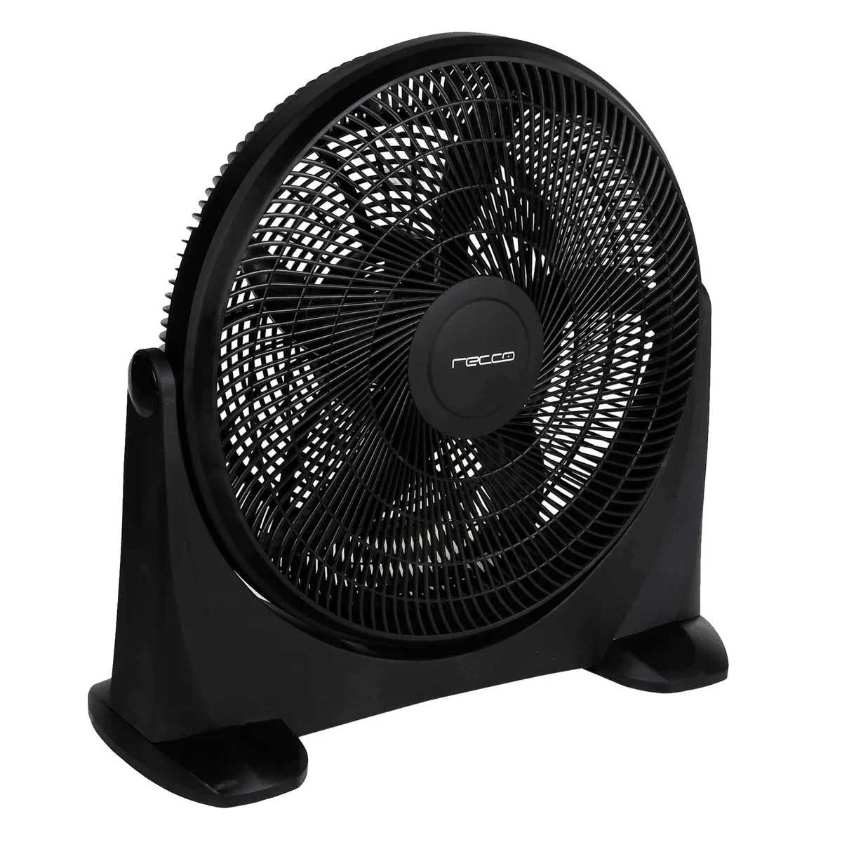 RECCO - Ventilador De Piso 20" Plástico 3 Velocidades 45W Recco Negro 
