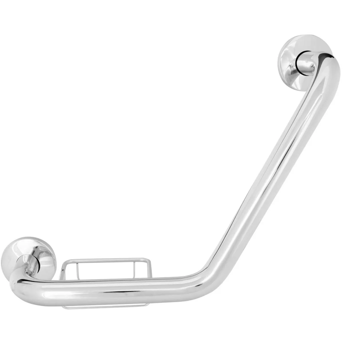 SENSI DACQUA - Barra de Seguridad L con sostenedor de Jabón